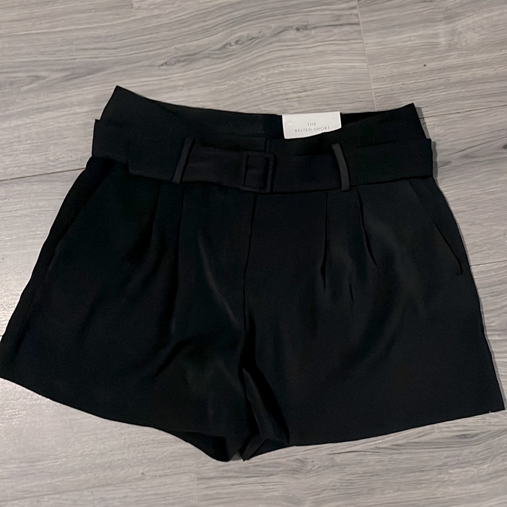 Ann Taylor Belted Shorts